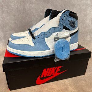 Air Jordan 1 Retro High OG – White/Black-University Blue | Men’s Size 9 | New in